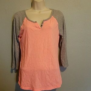 No Boundaries light weight long sleeve tee